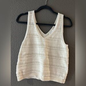 Gap Crochet Sweater Tank
